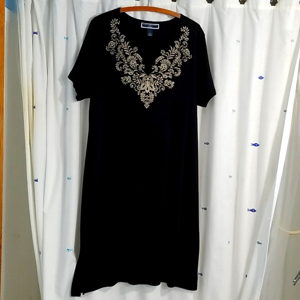 Karen Scott short sleeve dress 1x